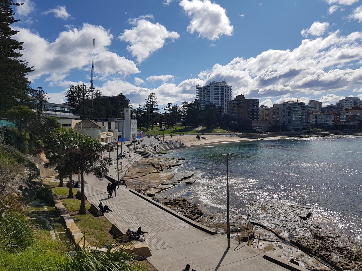 North Cronulla Beach and the surf club